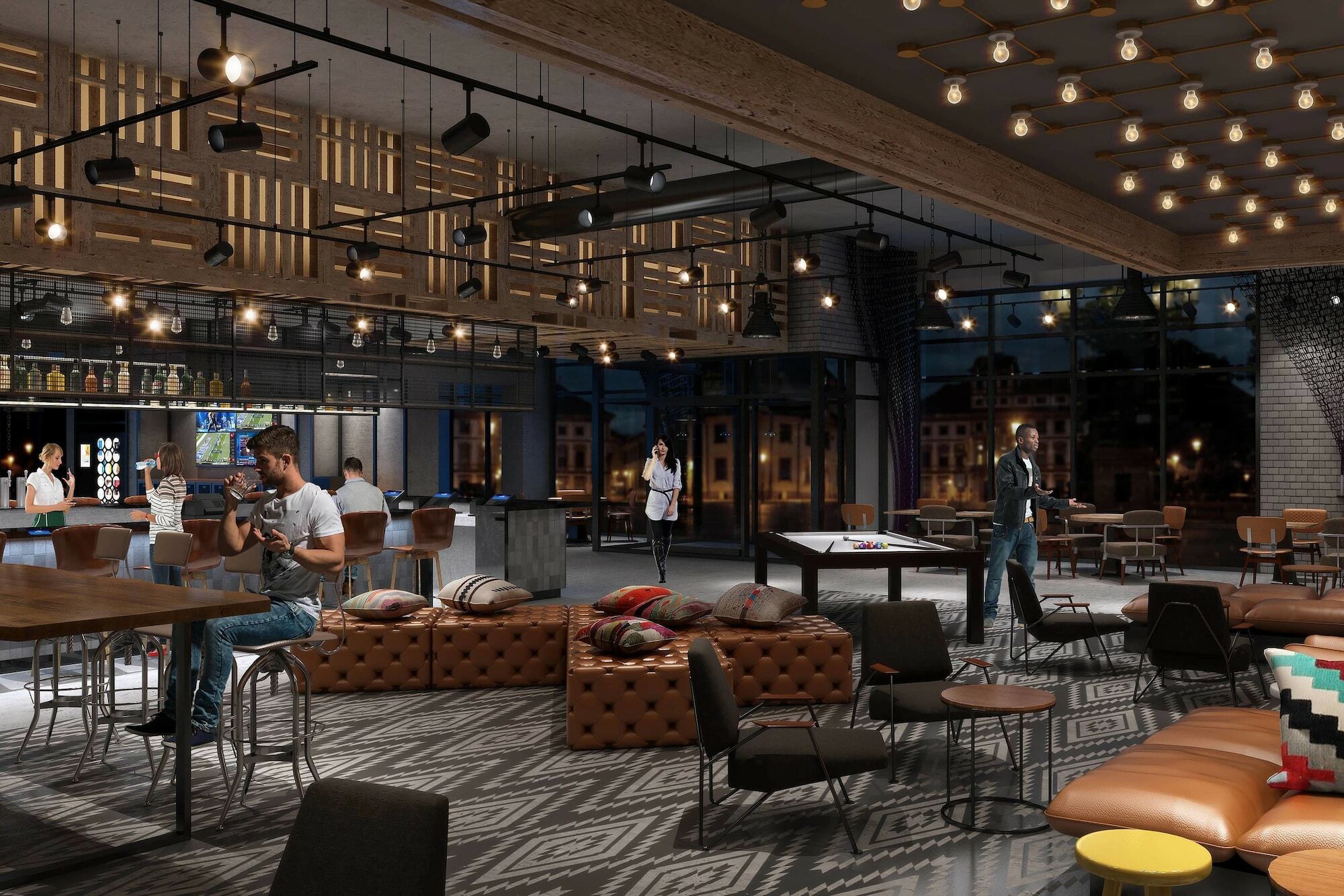 Hotel Moxy Atlanta Midtown Exterior foto