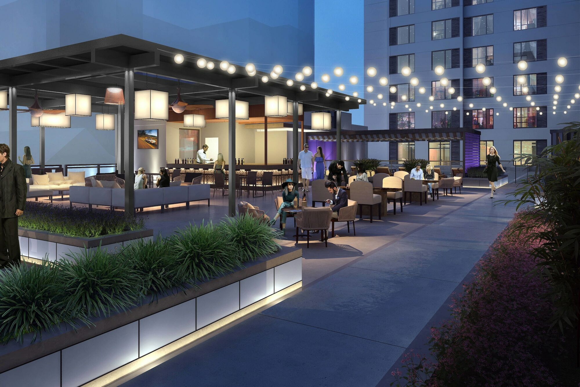 Hotel Moxy Atlanta Midtown Exterior foto