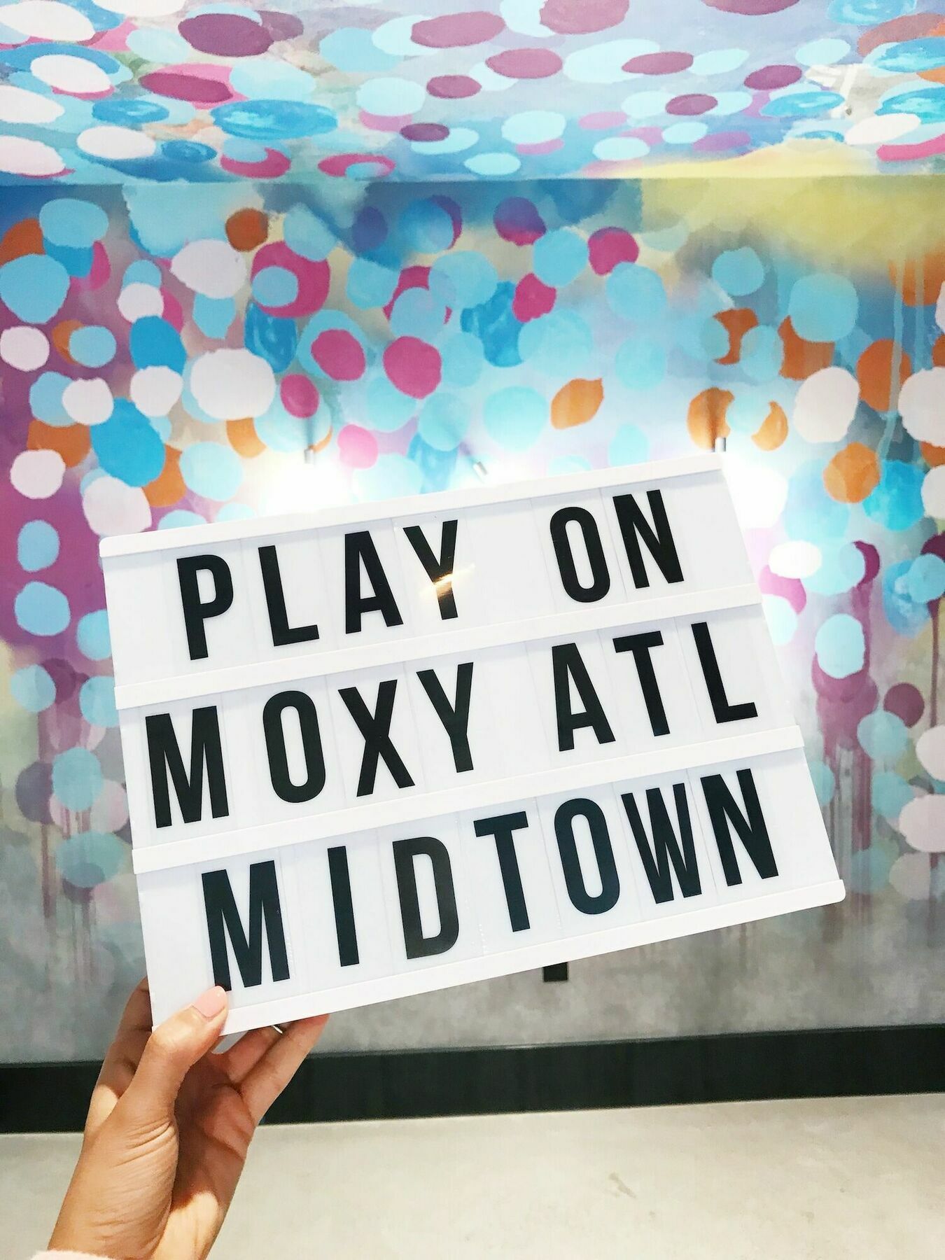 Hotel Moxy Atlanta Midtown Exterior foto